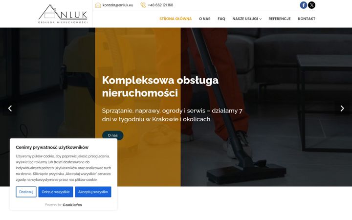 Posnetek zaslona anluk.eu
