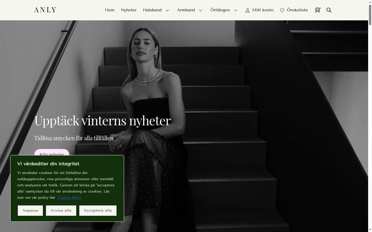 Sutikimo reklamjuostės, rodytos prieš bet kokią sąveiką, ekrano kopija