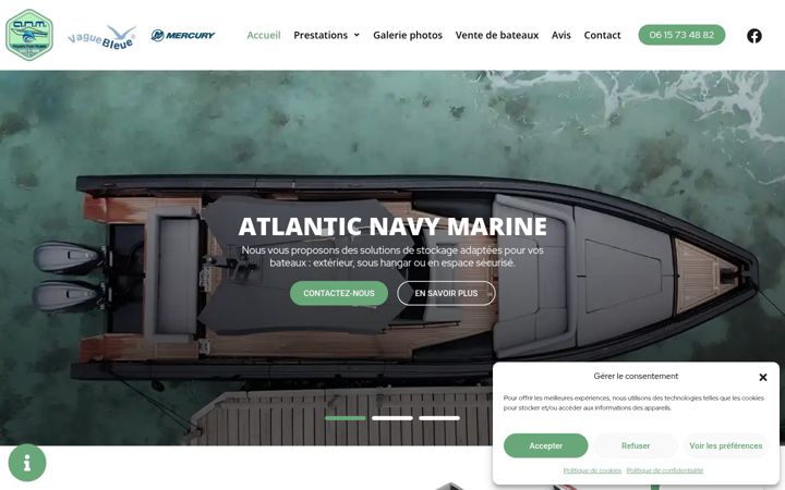 Screenshot ta' anm-arcachon.com