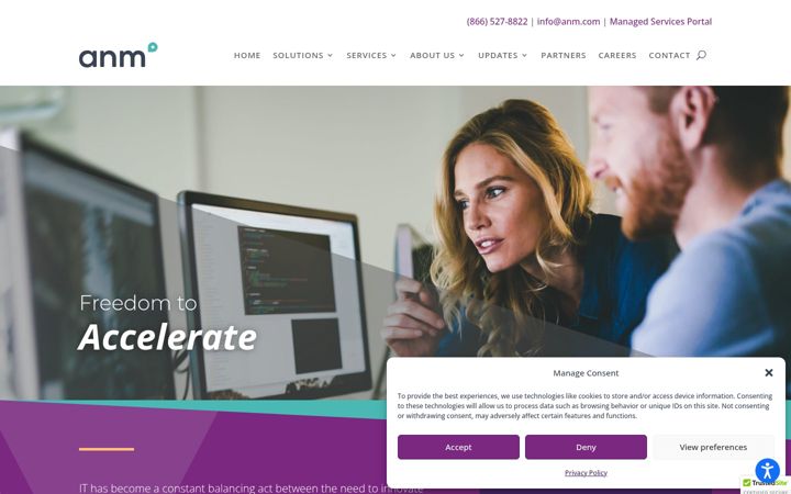 Screenshot ta' anm.com