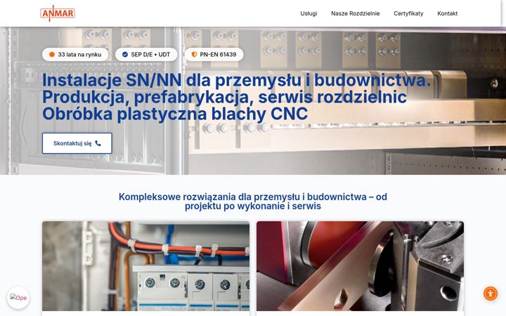 Screenshot of anmar.net.pl