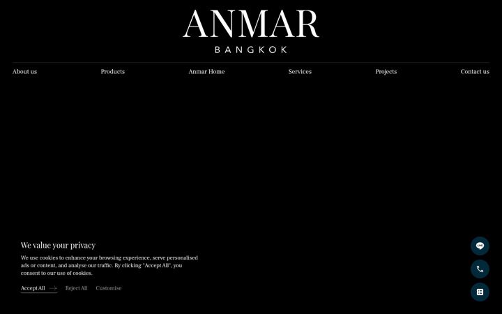 Kuvakaappaus sivustosta anmarbangkok.com