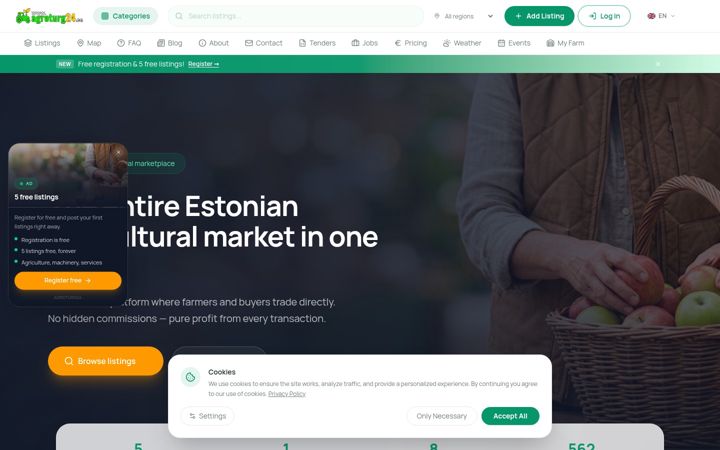 Screenshot of anmarmotors.ee