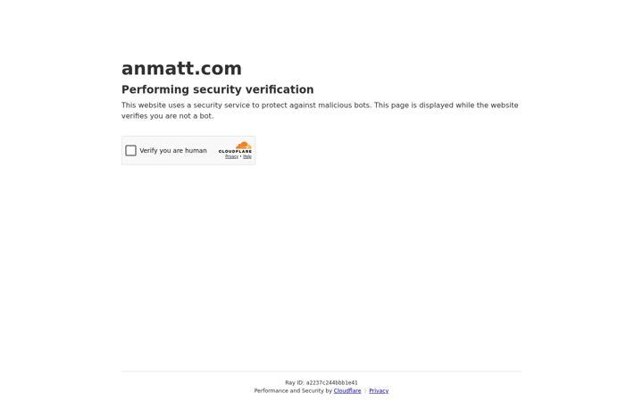 Screenshot of anmatt.com