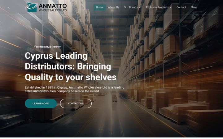 Screenshot of anmatto.com