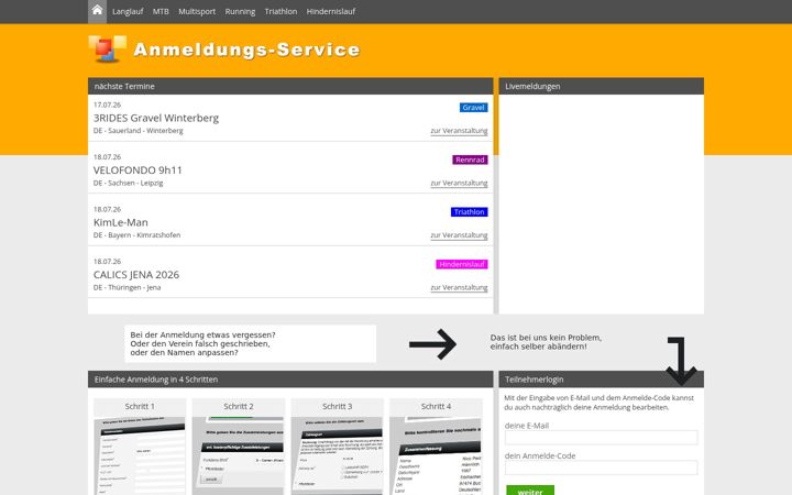 Ekrānuzņēmums no anmeldungs-service.de