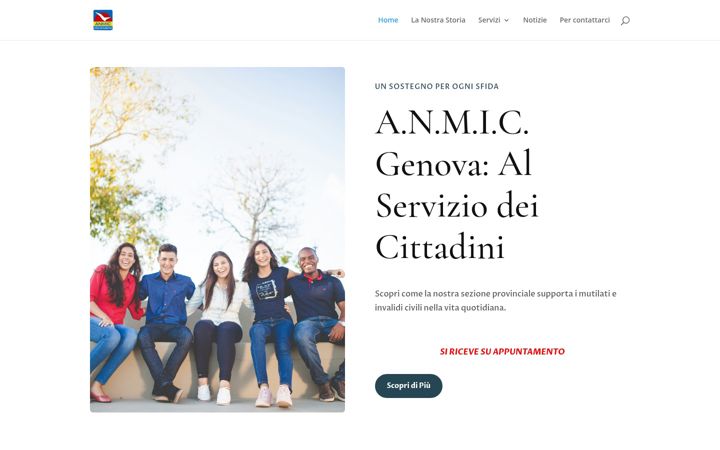 Snímek obrazovky anmicgenova.org