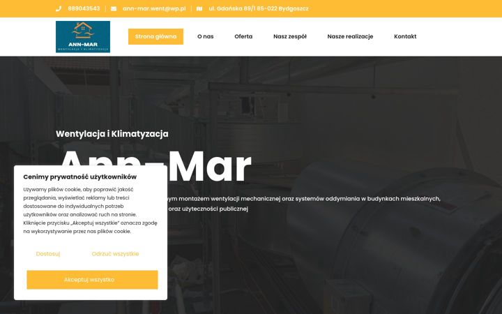 Screenshot of ann-mar.pl