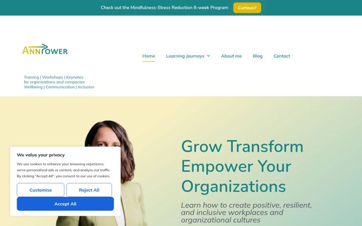 Screenshot of ann-power.com