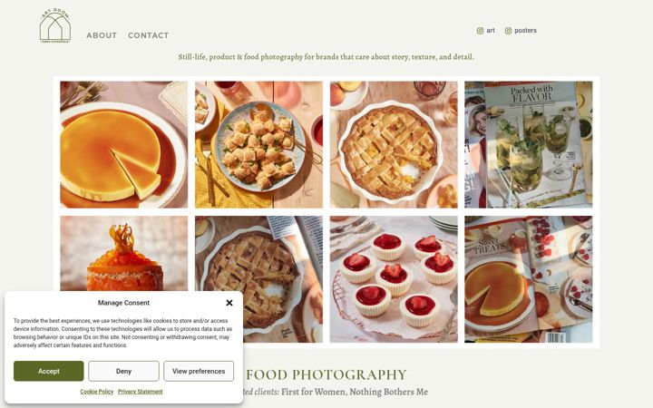Screenshot of anna-artroom.com