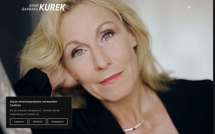 Snímek obrazovky anna-barbara-kurek.de