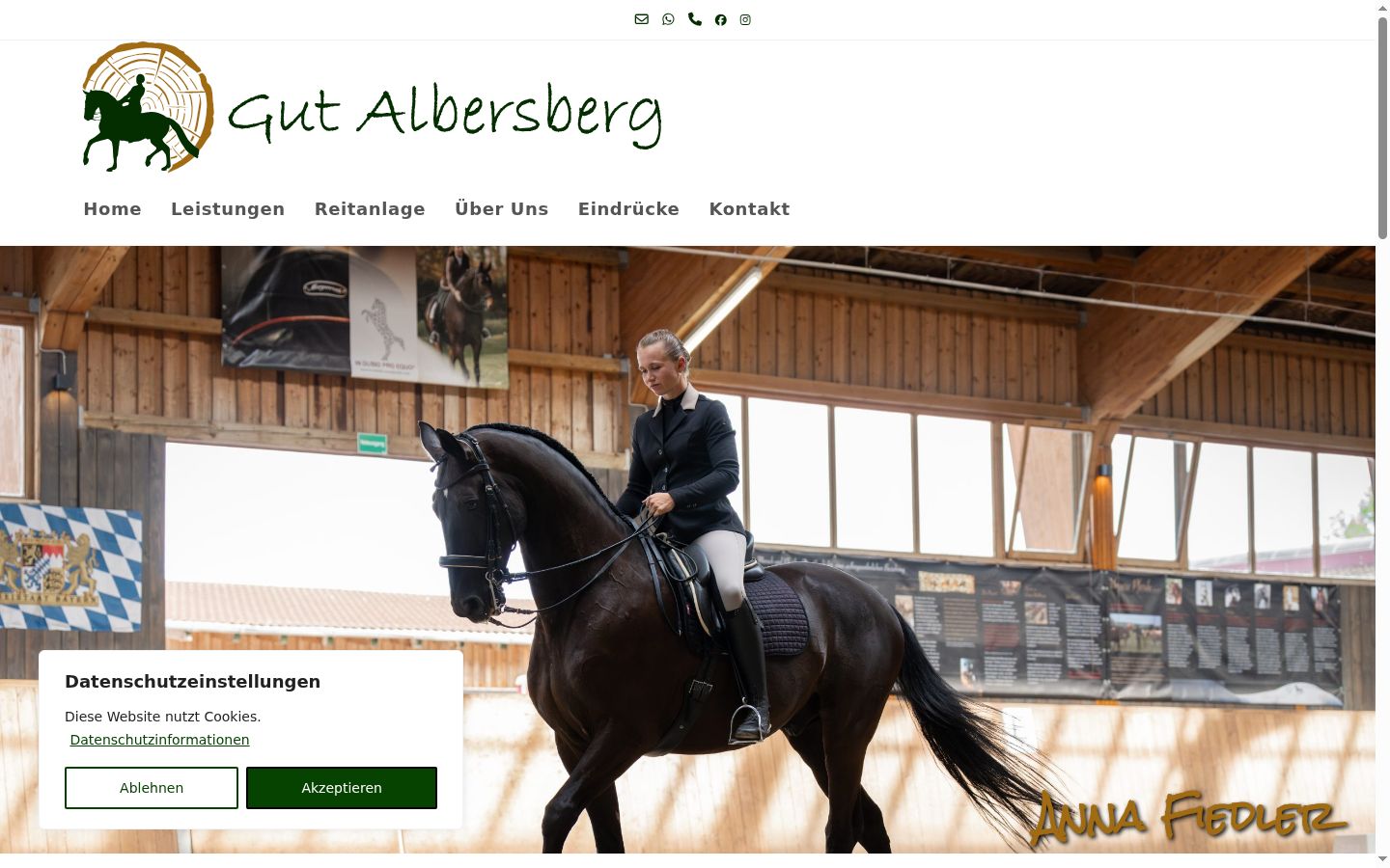 Screenshot tal-banner tal-kunsens muri qabel kwalunkwe interazzjoni