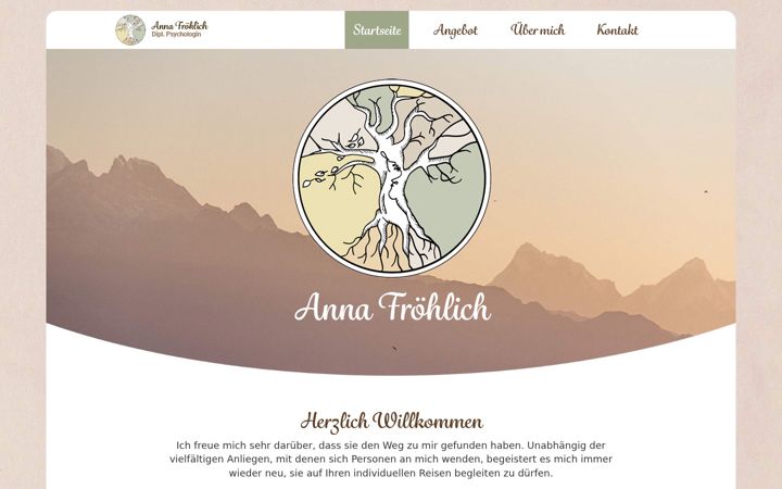 Screenshot of anna-froehlich-beratung.de