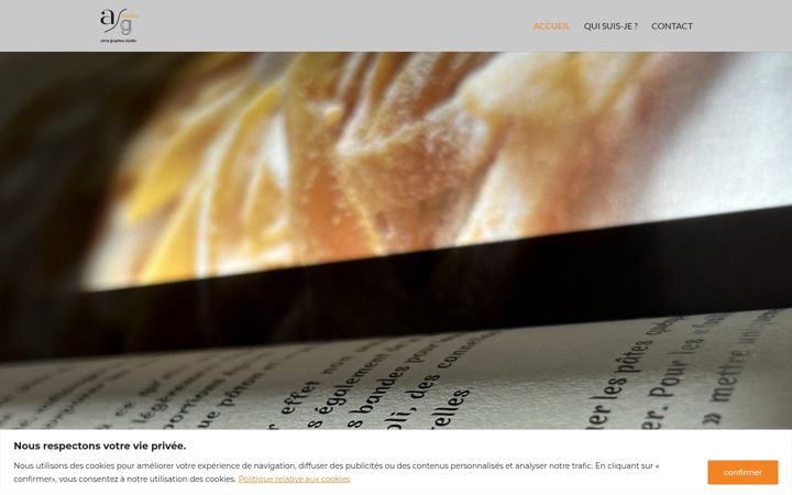 Captură de ecran a anna-grapheastudio.ch