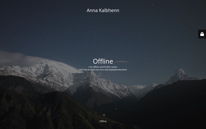 Screenshot of anna-kalbhenn.com