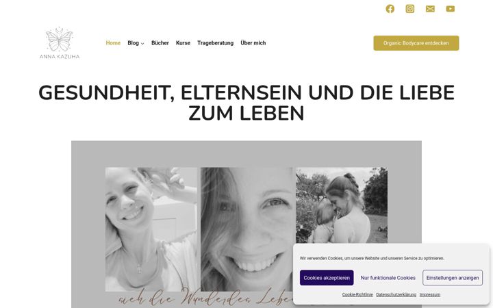 Screenshot of anna-kazuha.com