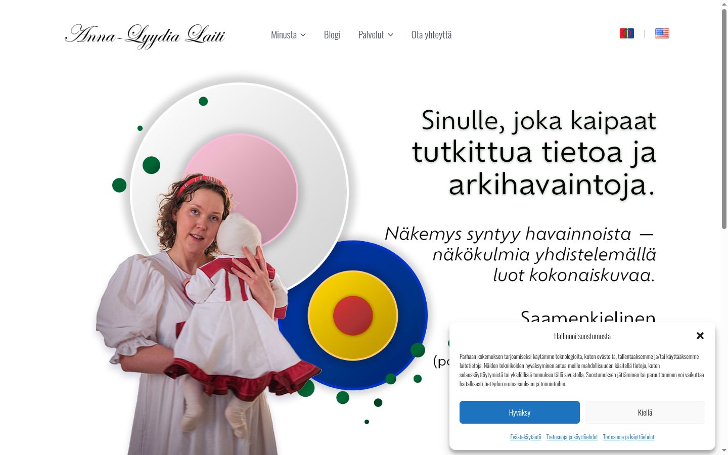Sutikimo reklamjuostės, rodytos prieš bet kokią sąveiką, ekrano kopija