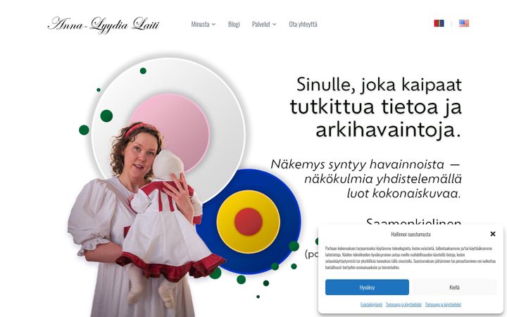 Képernyőkép: anna-lyydia.fi