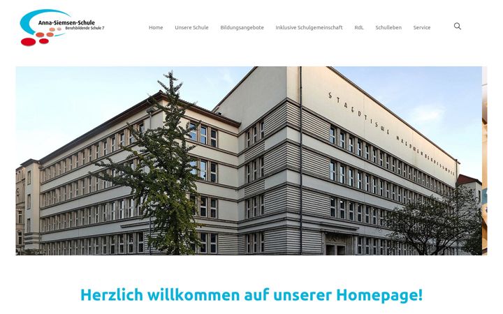 Screenshot of anna-siemsen-schule.de