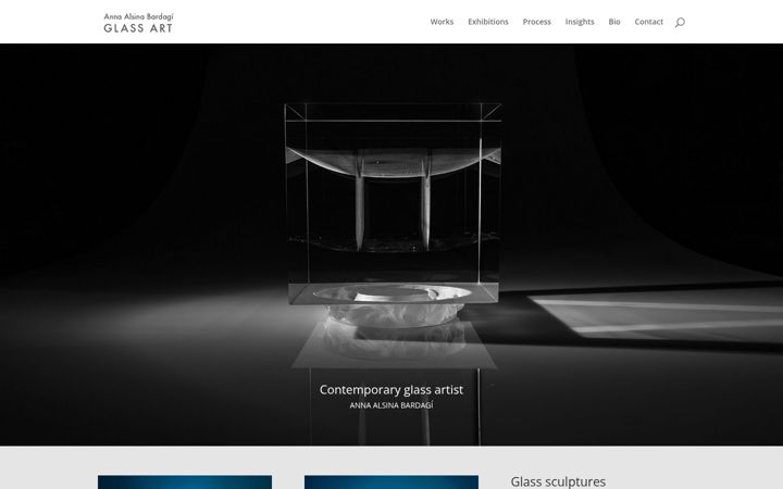 Screenshot von annaalsina.com