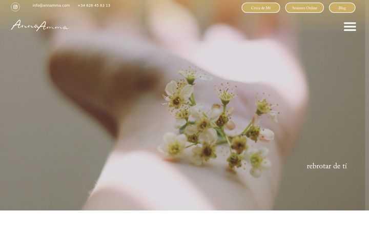 Screenshot von annaamma.com