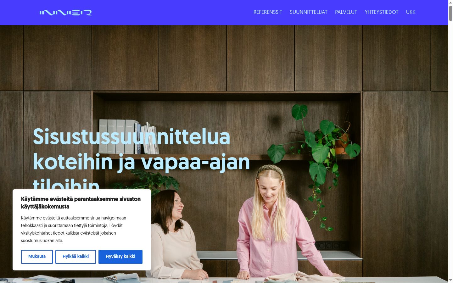Ekraanipilt nõusolekubännerist, mida näidati enne mis tahes suhtlust