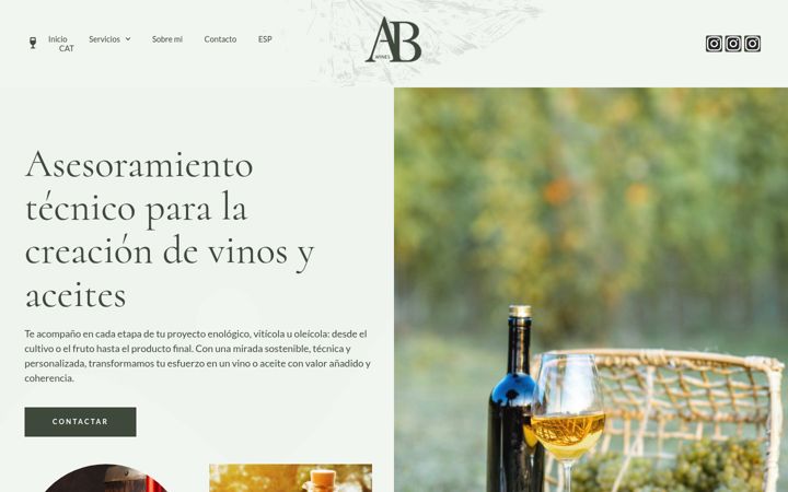 Screenshot of annabaques.com