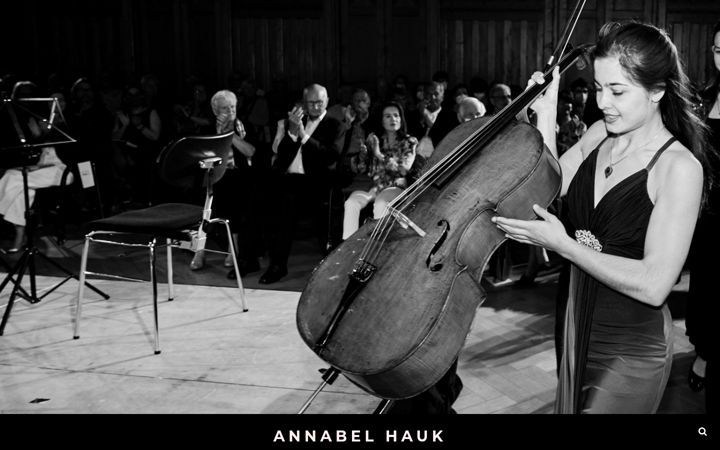 Screenshot of annabel-hauk.de