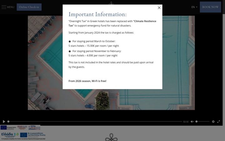 Screenshot of annabellebeachresort.gr