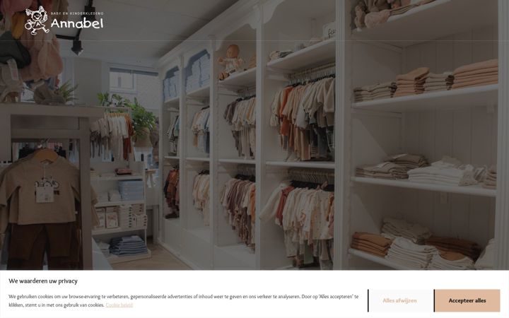 Screenshot of annabelurk.nl
