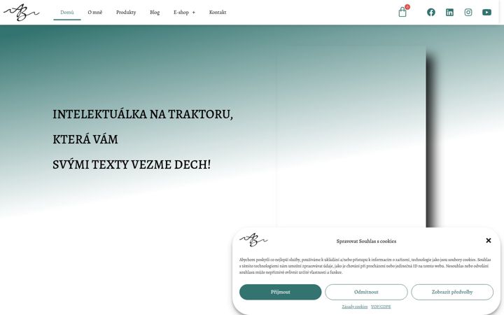 Screenshot of annabena.cz
