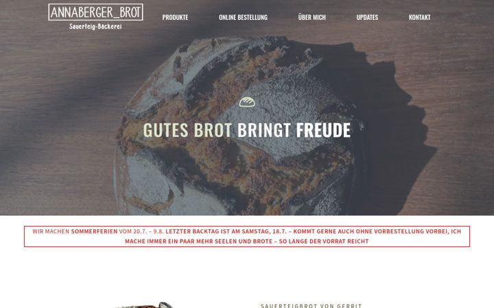 Screenshot of annaberger-brot.de