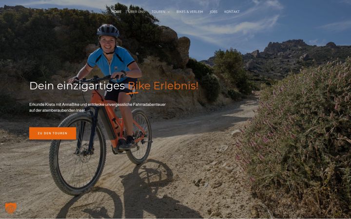Screenshot of annabike.com