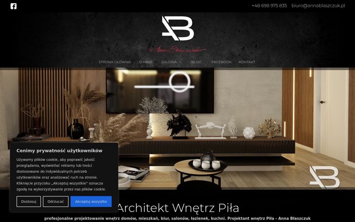 Screenshot of annablaszczuk.pl