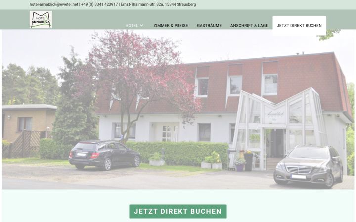 Screenshot of annablick.de