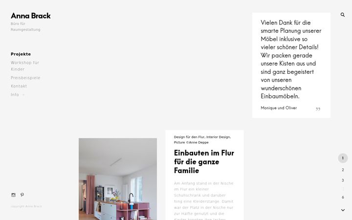 Screenshot of annabrack.de