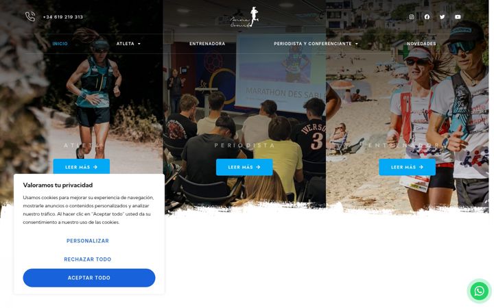 Kuvakaappaus sivustosta annacomet.net