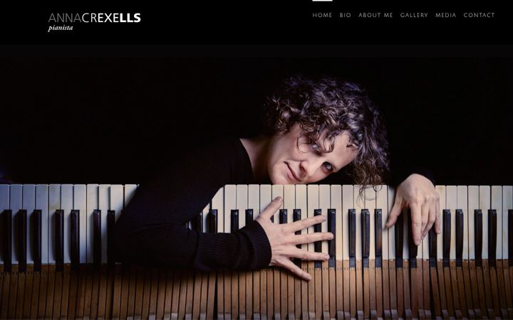 Екранна снимка на annacrexells.com