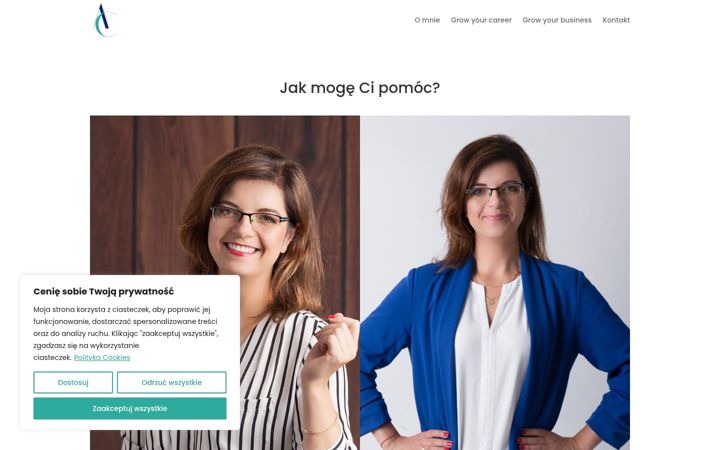 Zrzut ekranu annaczurak.pl