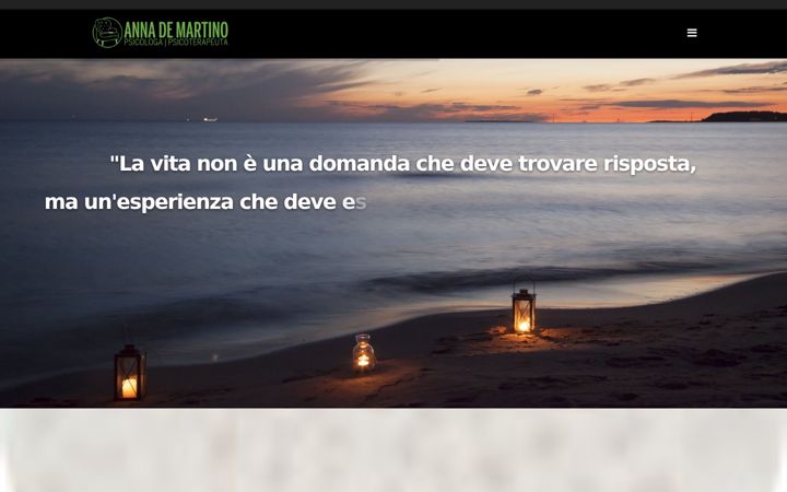 Ekrano kopija annademartino.it