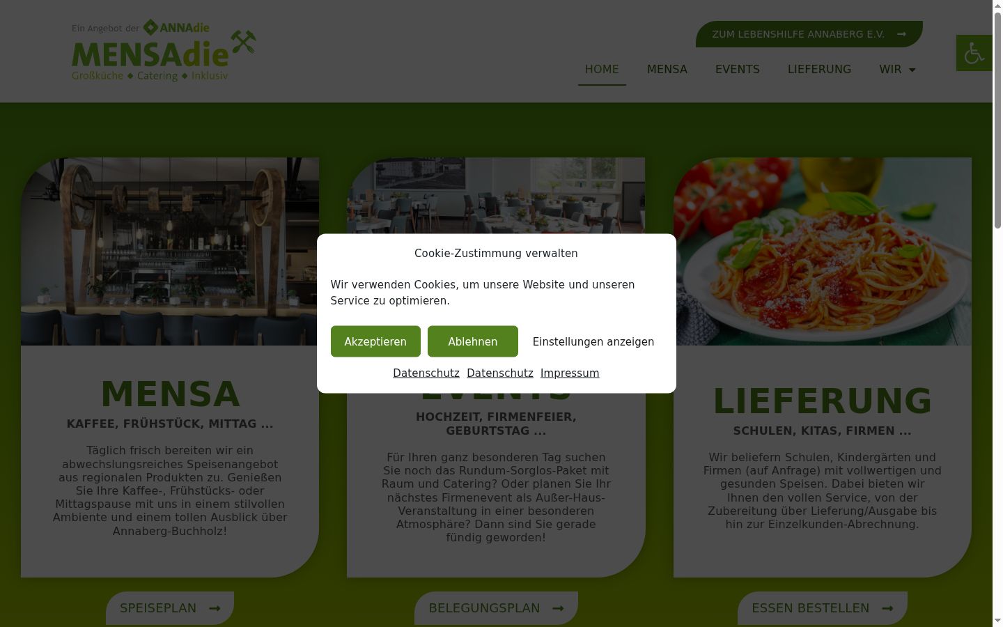 Sutikimo reklamjuostės, rodytos prieš bet kokią sąveiką, ekrano kopija