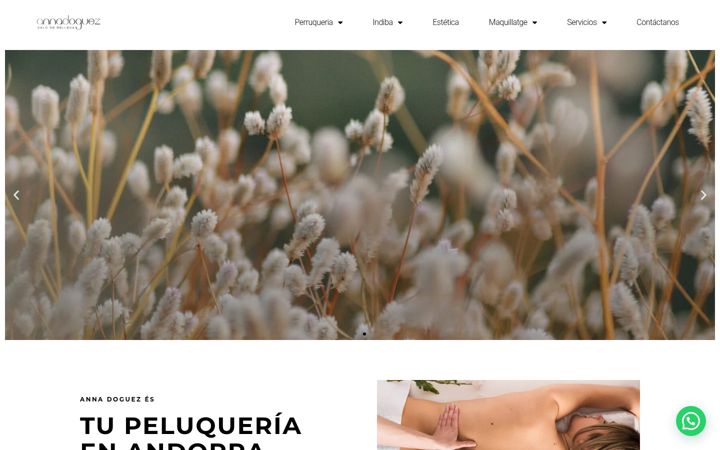Screenshot of annadoguez.com
