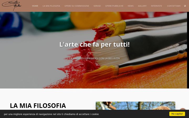 Screenshot of annaelisasartori.it