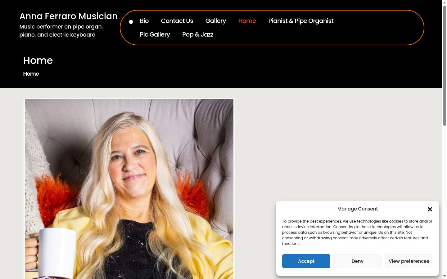 Screenshot tal-banner tal-kunsens muri qabel kwalunkwe interazzjoni