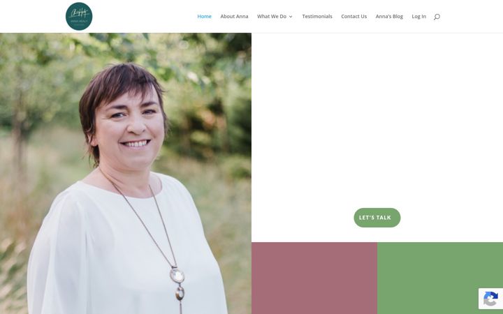 Screenshot of annahealy.ie