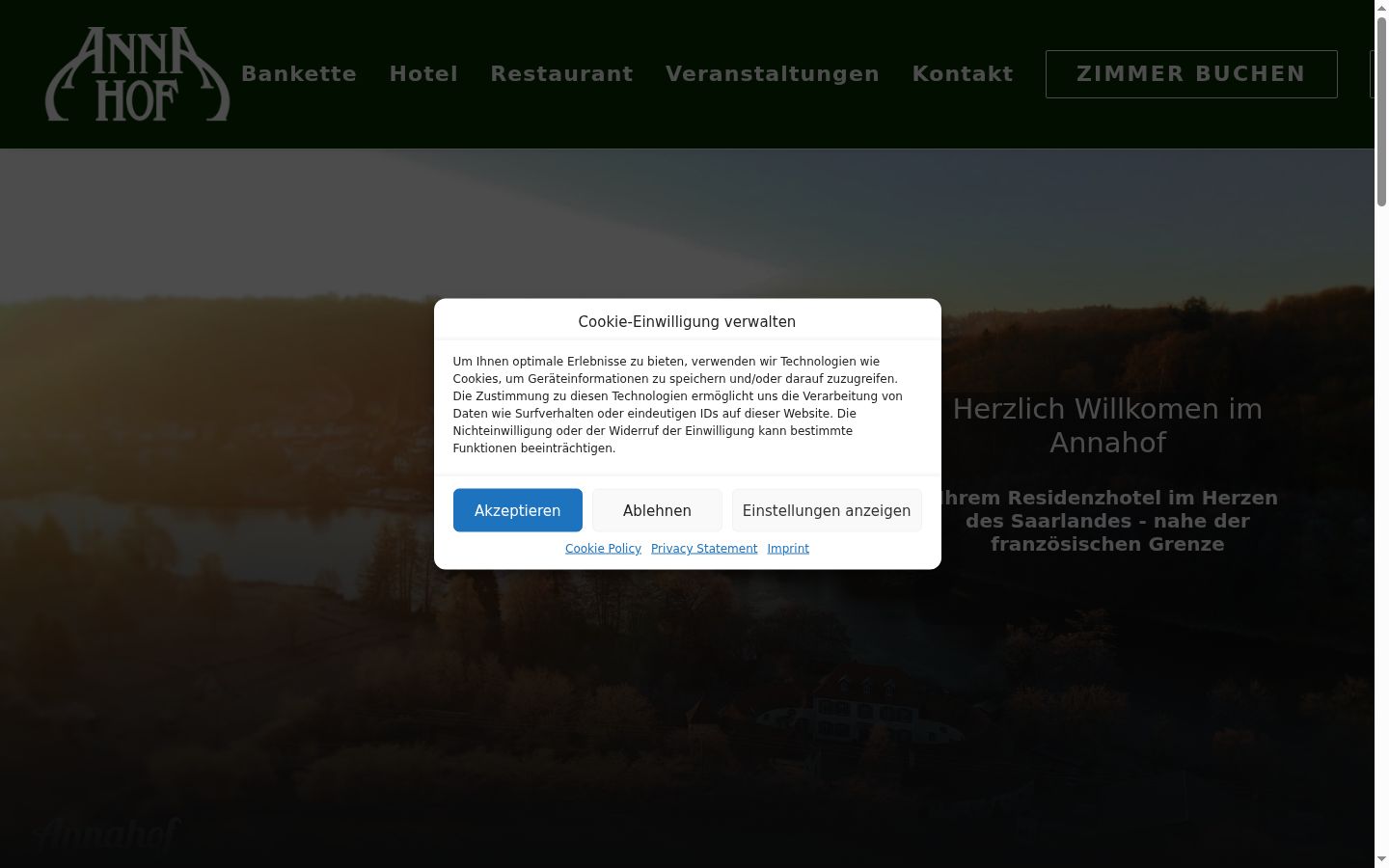 Sutikimo reklamjuostės, rodytos prieš bet kokią sąveiką, ekrano kopija