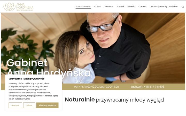 Skærmbillede af annahordynska.pl
