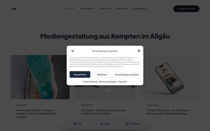 Screenshot of annahunger.de