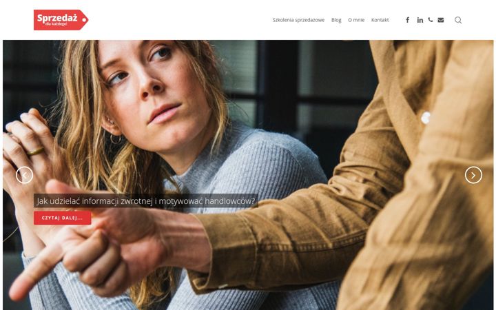 Skærmbillede af annajankowska.pl