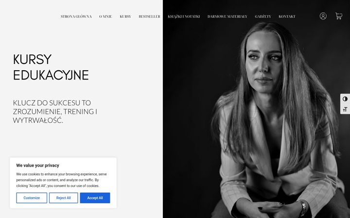 Screenshot of annakapiszka.pl